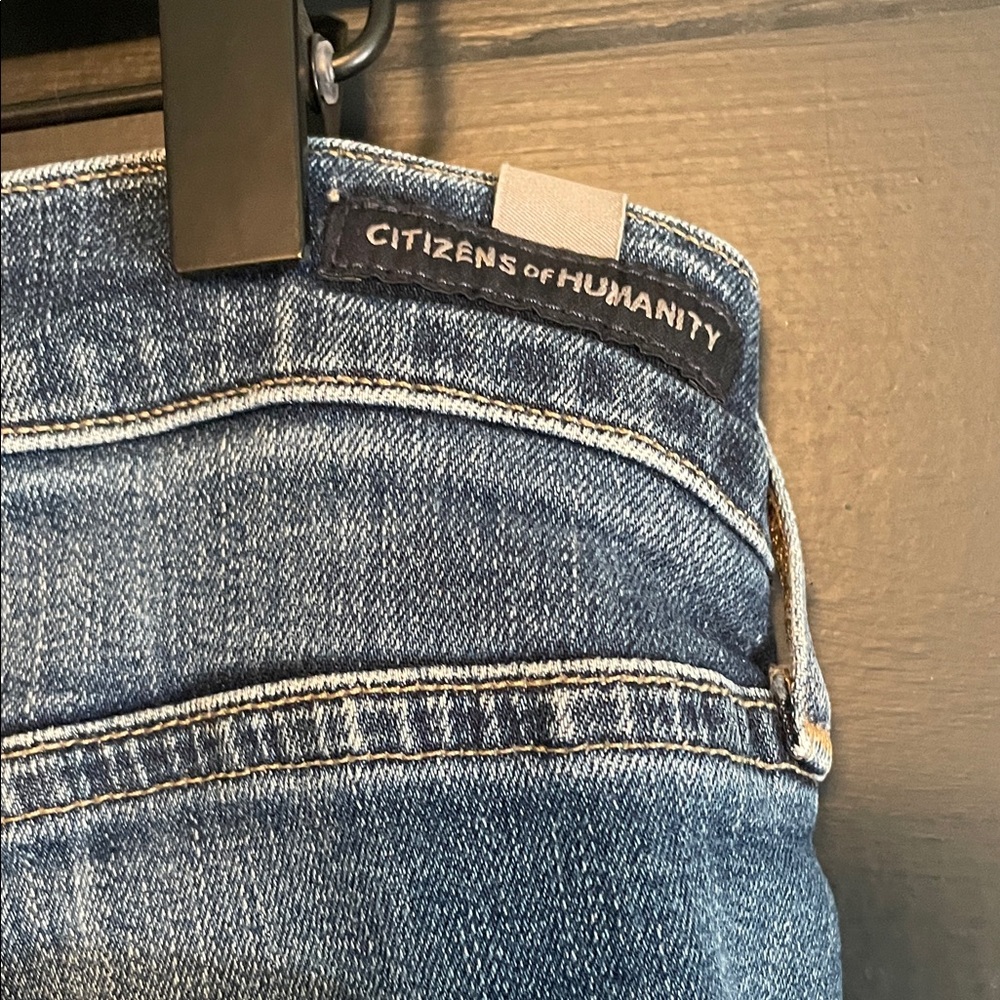 Citizens Of Humanity Blue Ankle & Cropped Jeans